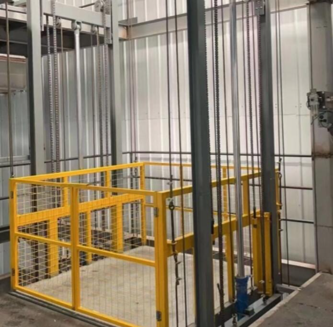 广州导轨式升降机一般加工周期